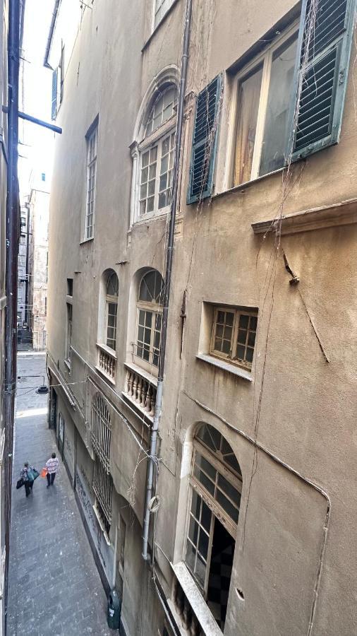 Ferienwohnung Centro Storico Caruggi 2Min Acquario Pellicceria Superior Loft Palazzo Rolli Genua Exterior foto