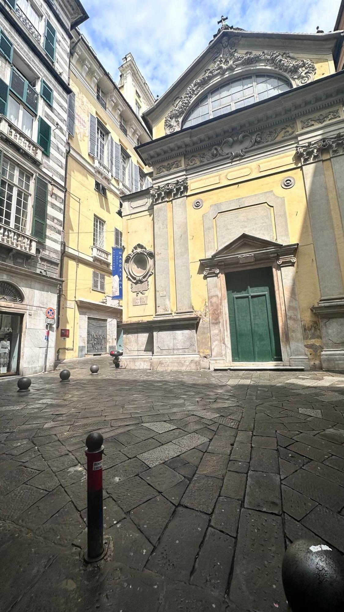 Ferienwohnung Centro Storico Caruggi 2Min Acquario Pellicceria Superior Loft Palazzo Rolli Genua Exterior foto
