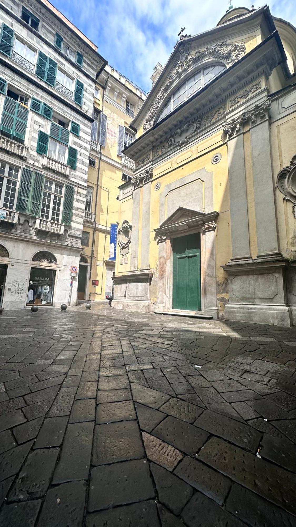 Ferienwohnung Centro Storico Caruggi 2Min Acquario Pellicceria Superior Loft Palazzo Rolli Genua Exterior foto
