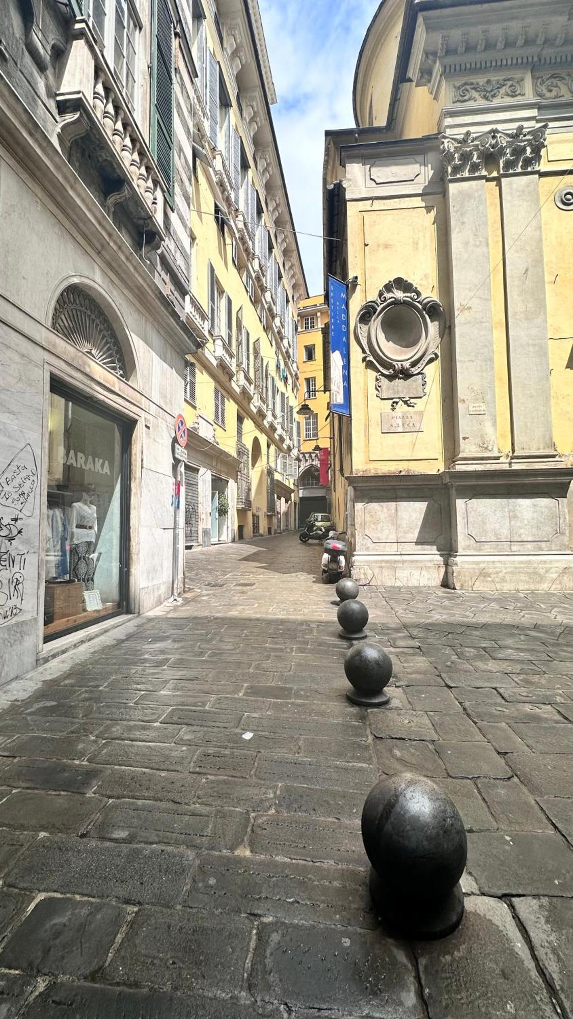 Ferienwohnung Centro Storico Caruggi 2Min Acquario Pellicceria Superior Loft Palazzo Rolli Genua Exterior foto